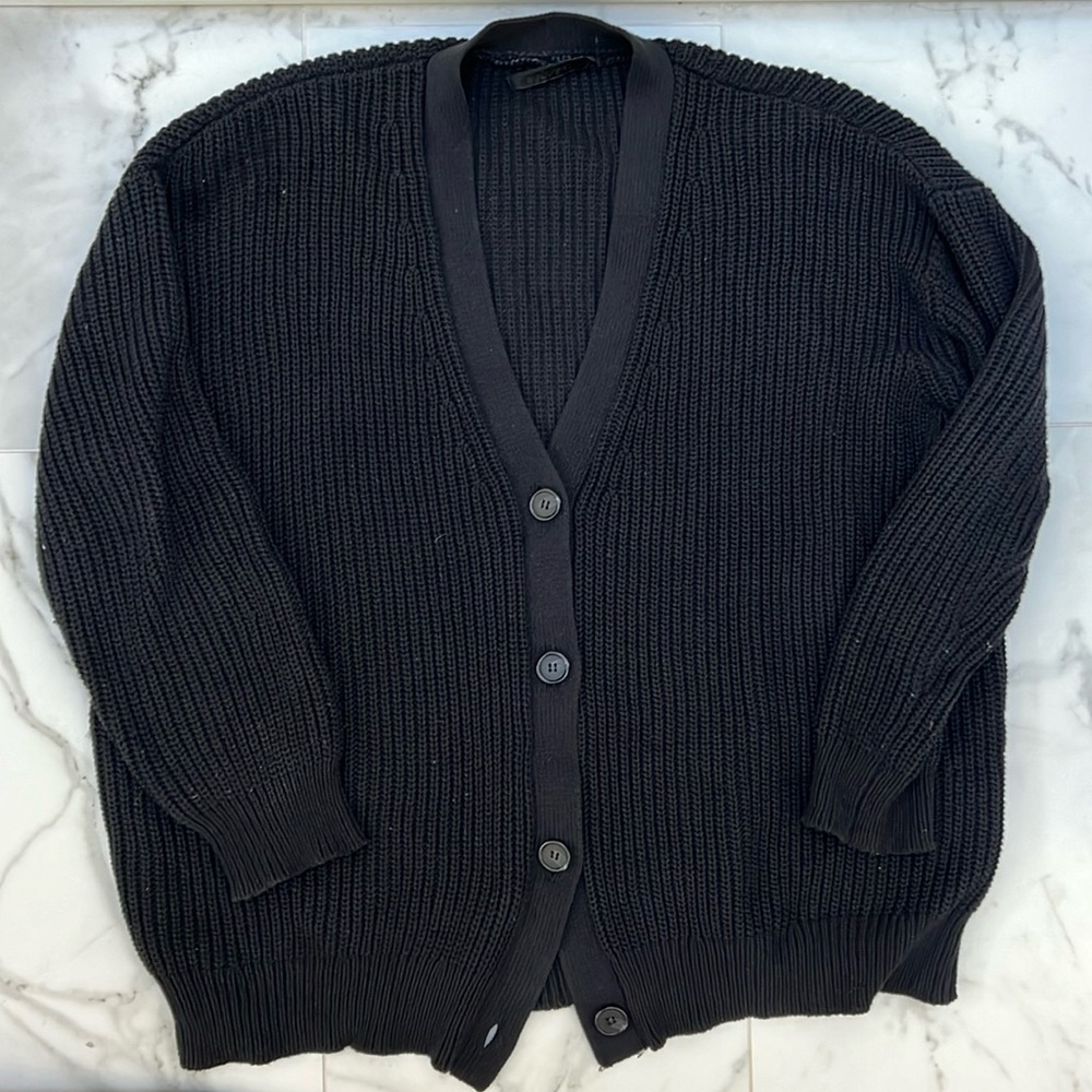 Jenni Kayne Black Cardigan Sweater